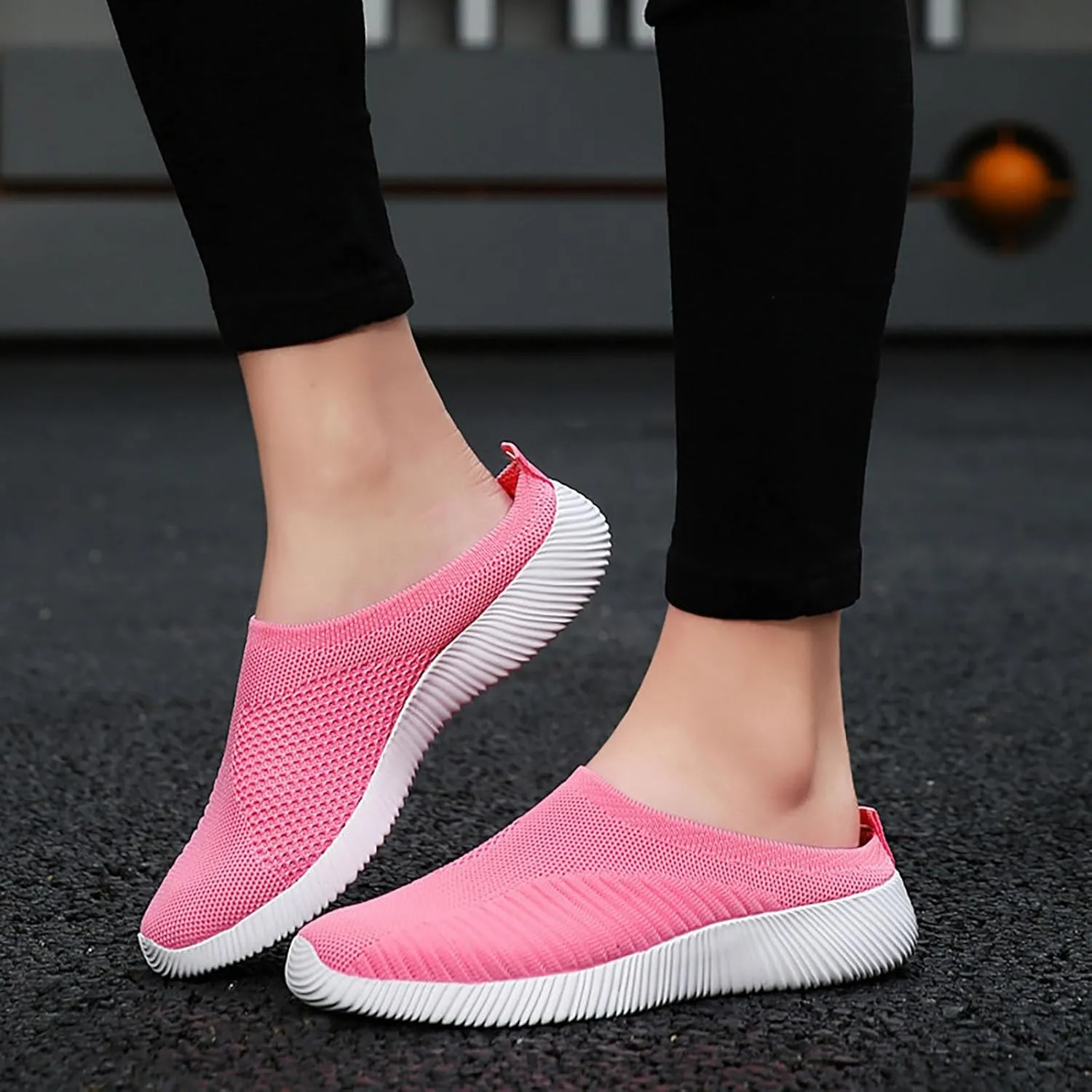 Mens Slippers with Arch Support Casual Mules Non Slip Work Shoes Women Casual Brown Casual Shoes Fashion Sneakers 2025 Slip On Tennis Shoe Trainers Shoe