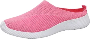 Mens Slippers with Arch Support Casual Mules Non Slip Work Shoes Women Casual Brown Casual Shoes Fashion Sneakers 2025 Slip On Tennis Shoe Trainers Shoe