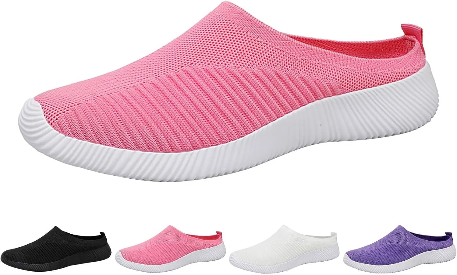 Mens Slippers with Arch Support Casual Mules Non Slip Work Shoes Women Casual Brown Casual Shoes Fashion Sneakers 2025 Slip On Tennis Shoe Trainers Shoe
