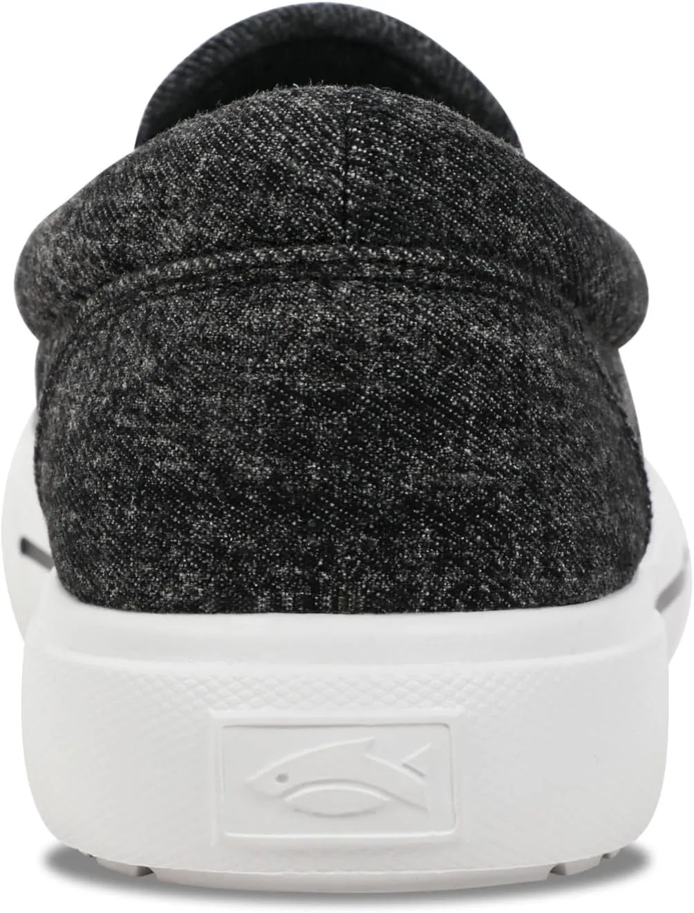 Men's Sunwashed Slip-On Fishing Shoes | Water-Repellent, Pre-Shrunk Nylon/Cotton Blend | Arch Support, Padded Collar, & Sneaker Platform