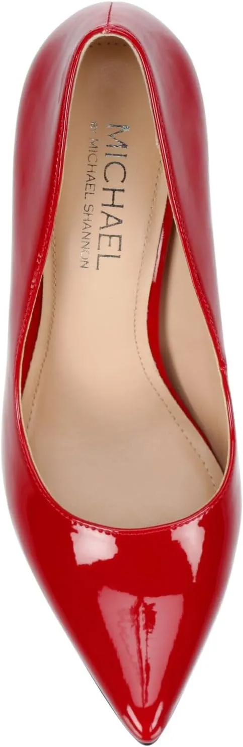 Michael By Michael Shannon Ryleigh - Women's Classic Pointed Toe High Heel Dress Pump Shoes