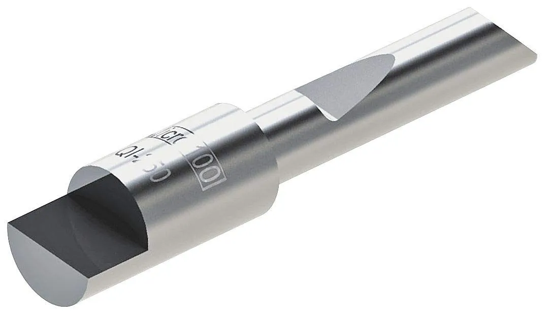 Micro 100 QI-312 Centerline Indicating Tool, 5/16" Shank Dia, .800" Body Length, 2" OAL, Uncoated