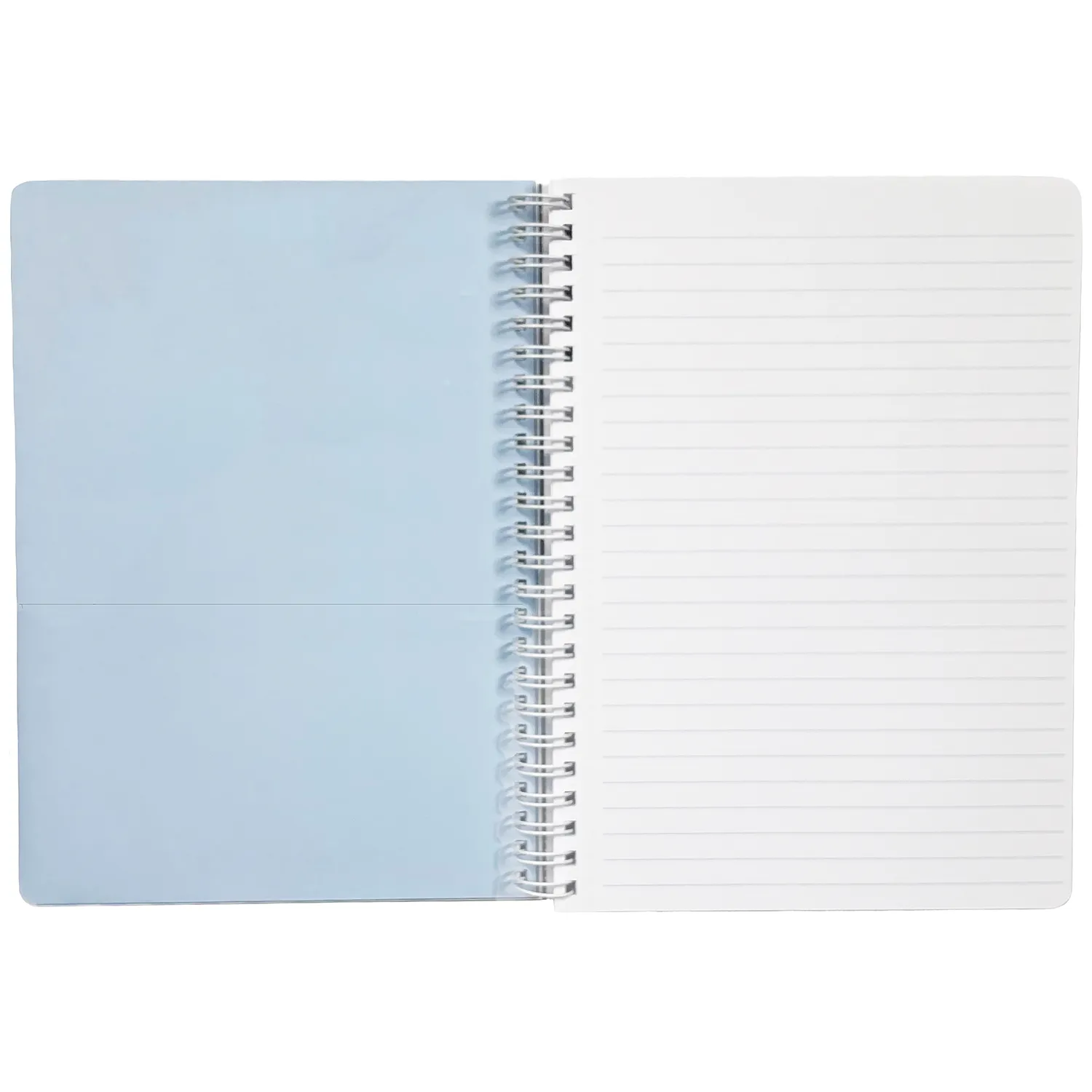 Mini Notebook, Light Blue Dots