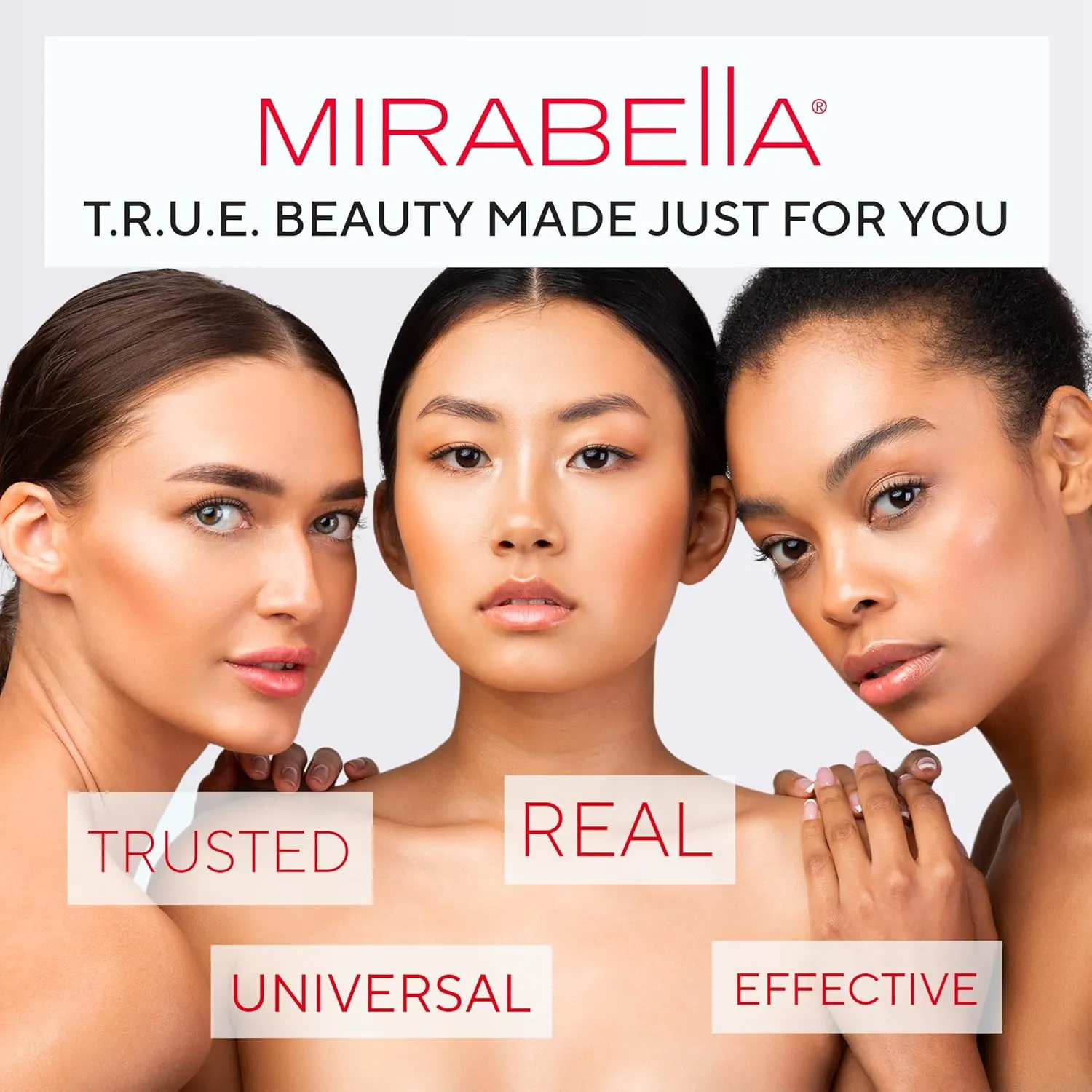 Mirabella Invincible For All Perfecting Under Eye Concealer Full Coverage - Hydrating Makeup Concealer for Dark Circles, Fine Lines & Wrinkles w/Hyaluronic Acid - Light L100