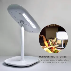 Mirrors Makeup 360 Rotating Desktop Touch Screen Professional Vanity Beauty Adjustable Tabletop