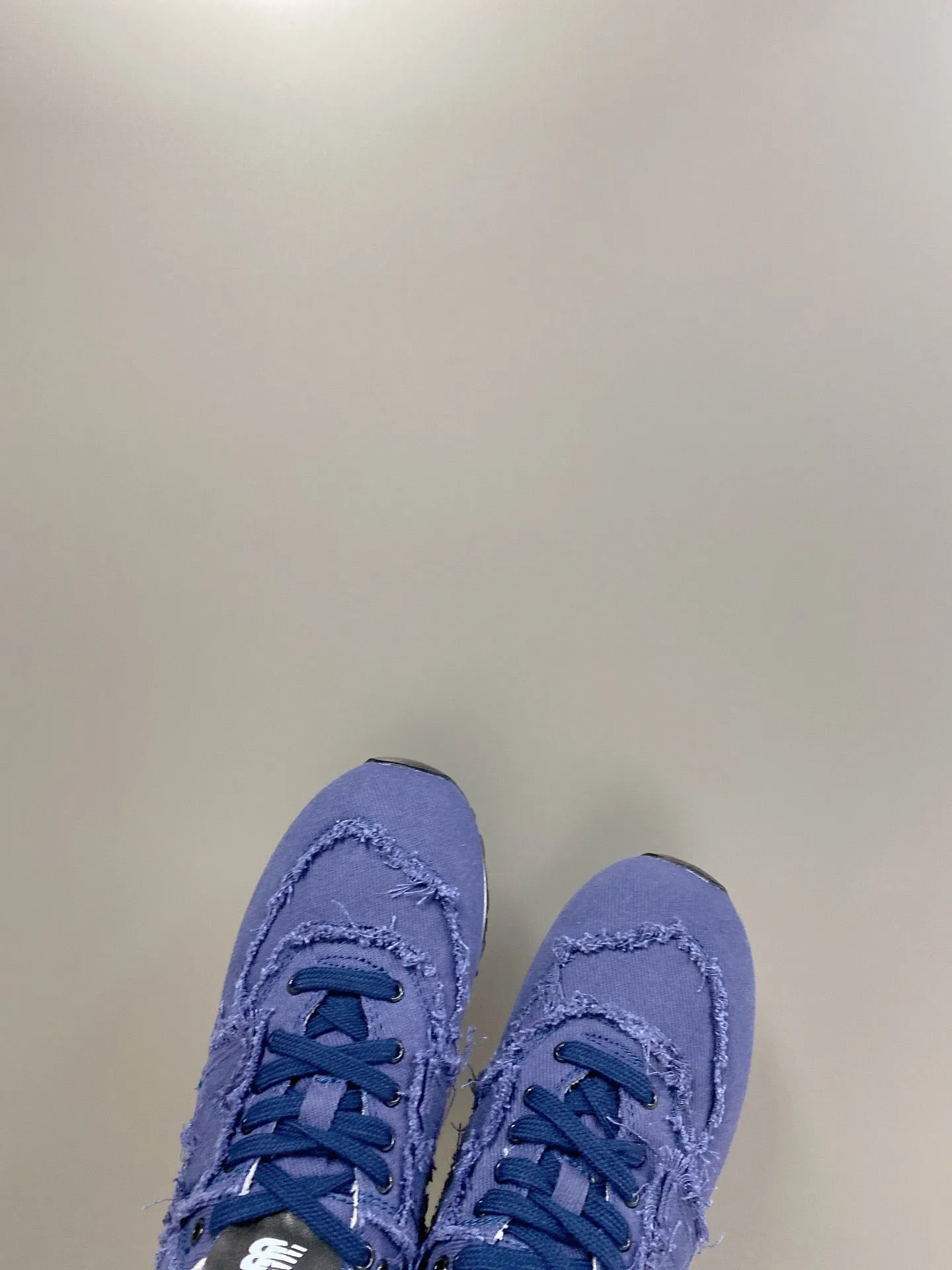 miu sneaker balance 574 blue denim