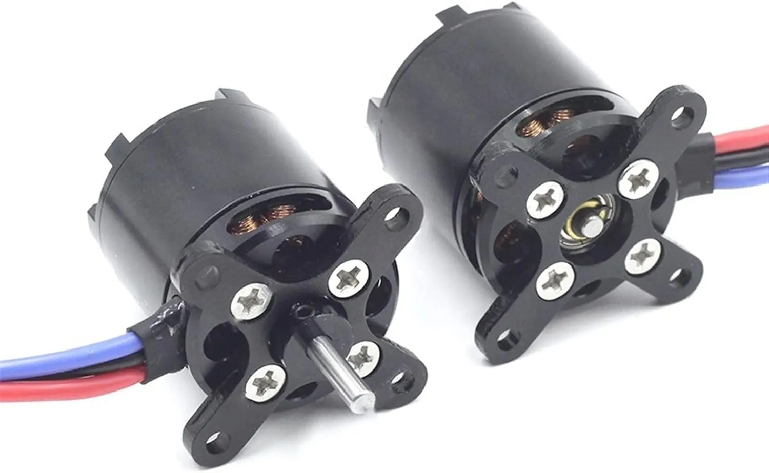 Model power Mini Glider Motor Model Airplane Motor 2216 Brushless Motor 880/1250/1400/2400KV Model Aircraft Motor Helicopter Multicopter Motor Smart hobby ( Size : 2216-1800kv flat shaft cw motor )
