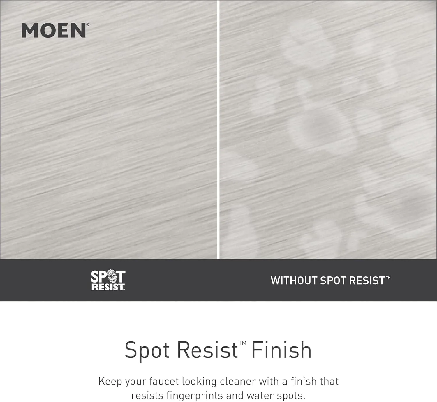 Moen 7882SRS Genta LX One-Handle Modern Kitchen Faucet with Pull Down Sprayer with a Reflex Docking Head and Featuring Power Boost for a Faster Clean, Spot Resist Stainless