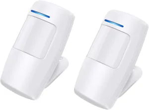 Motion Sensor 2 Pack - Compatible with tolviviov Home Alarm System-HUB Needed