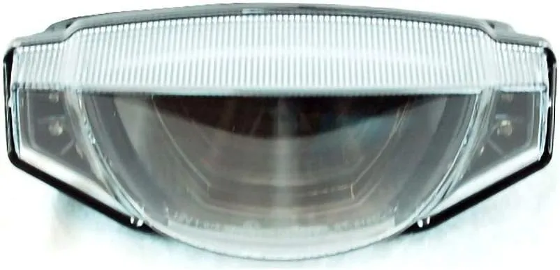 MotoMPH Integrated Taillight (Chrome Diffuser/Clear Lens) Compatible with 15-18 Ducati SCRAMICN