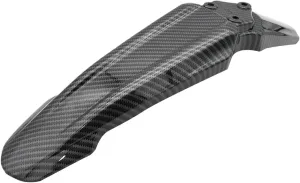 Motorcycle Front Fender Mudguards, for Light Bee X S Electric Bike DNM KKE Fastace Fork Parts(Carbon Fiber)