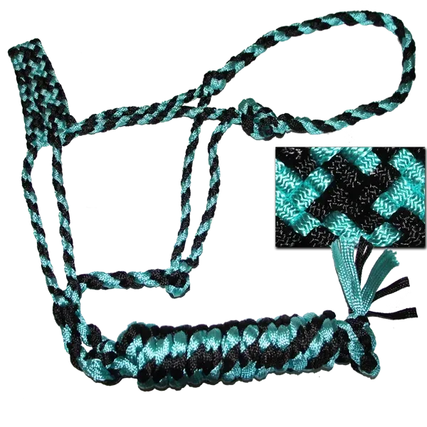 Mule Tape Halter, 10' Detachable Lead Rope, Size Cob / Pony