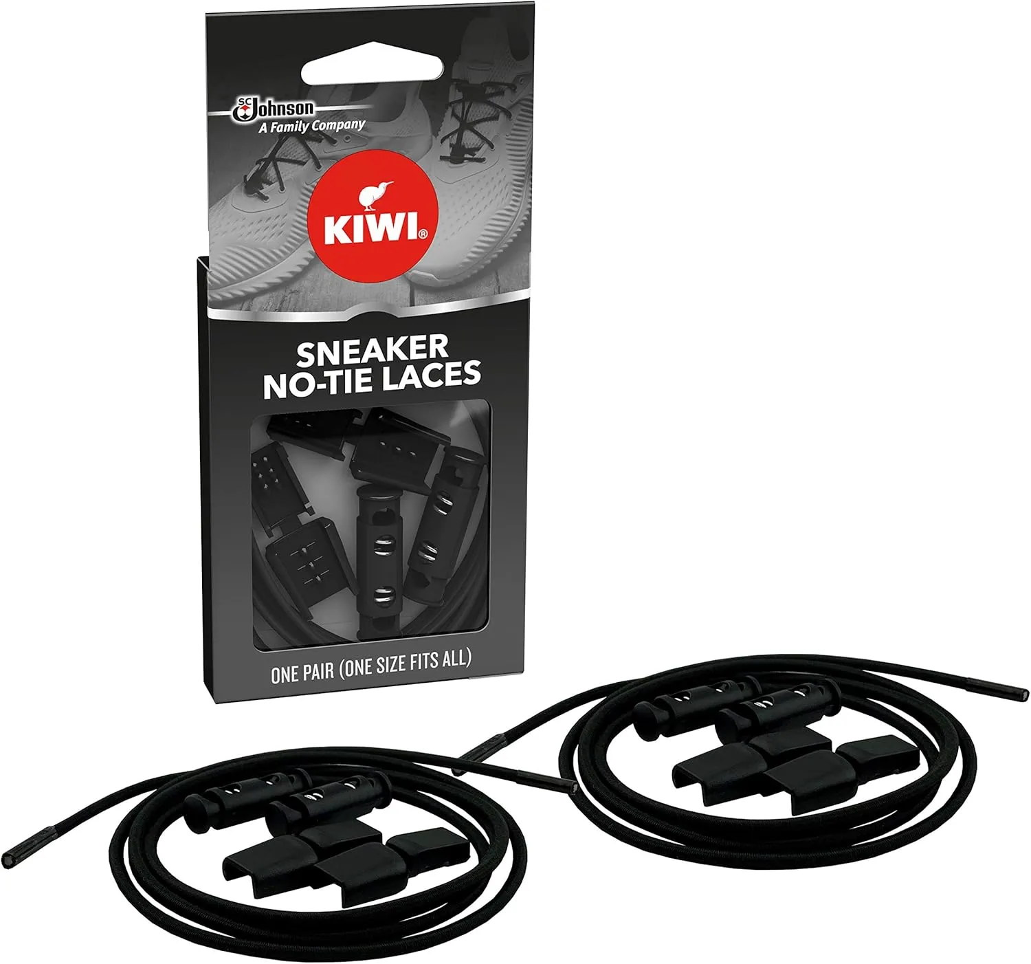 Nathan, Elastic No Tie Shoe Laces for Running and Active Sports