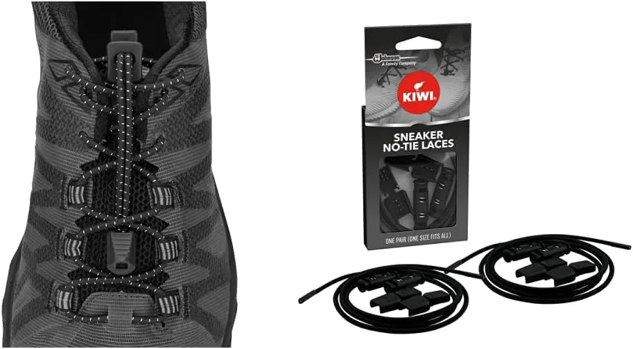 Nathan, Elastic No Tie Shoe Laces for Running and Active Sports