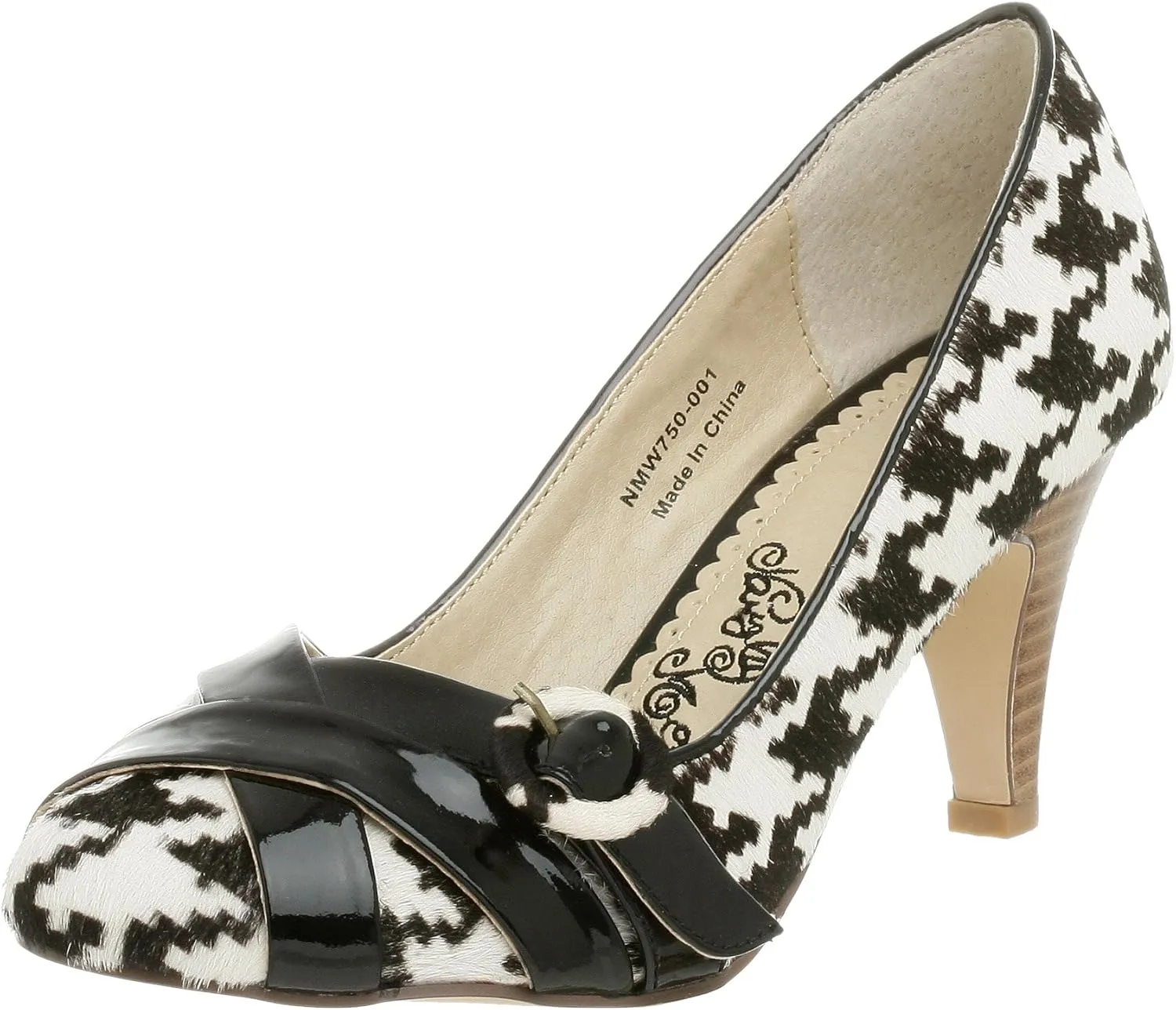 Naughty Monkey Women's Crossize Pump