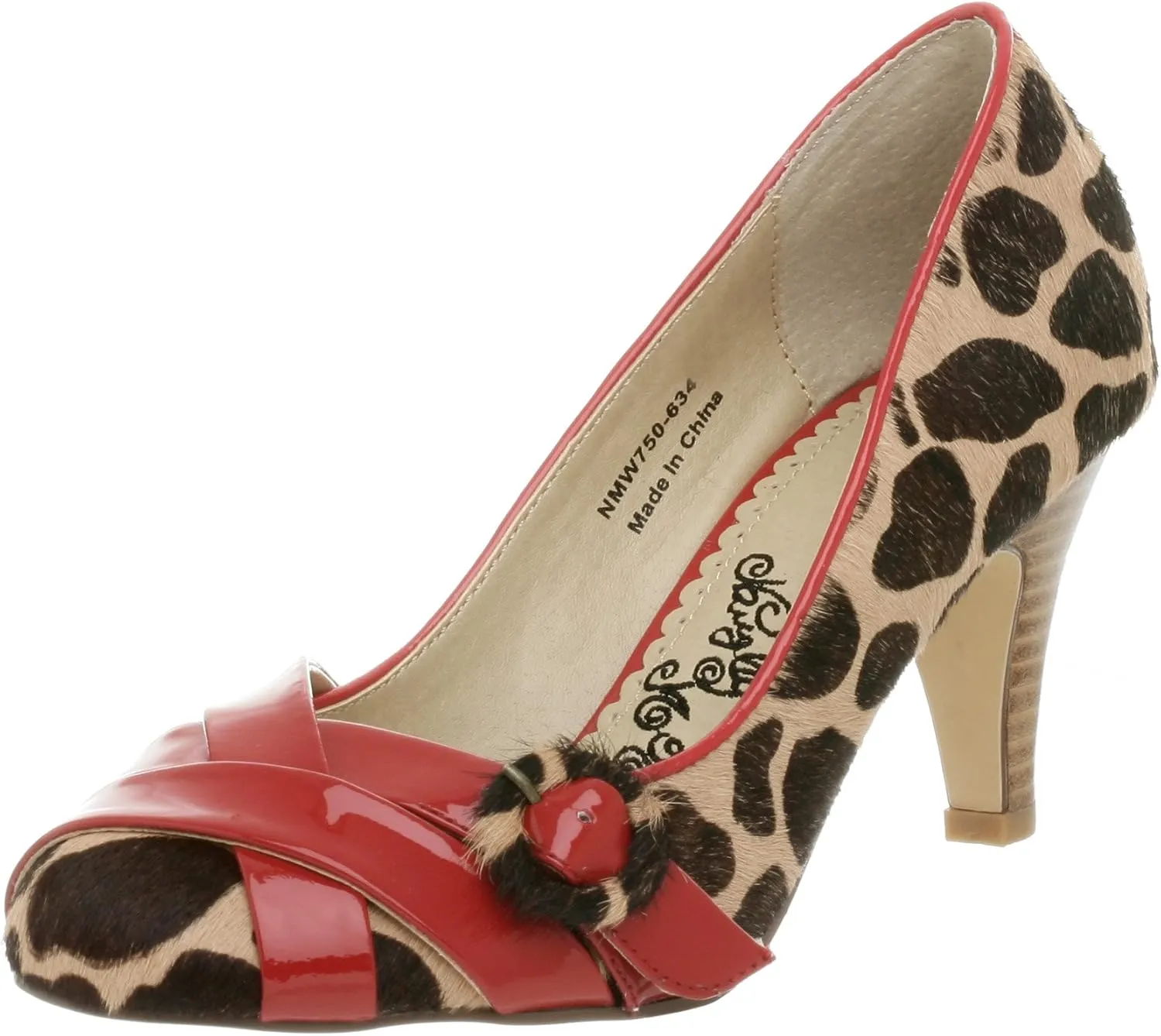 Naughty Monkey Women's Crossize Pump