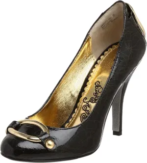 Naughty Monkey Women's Gold Digger Pump