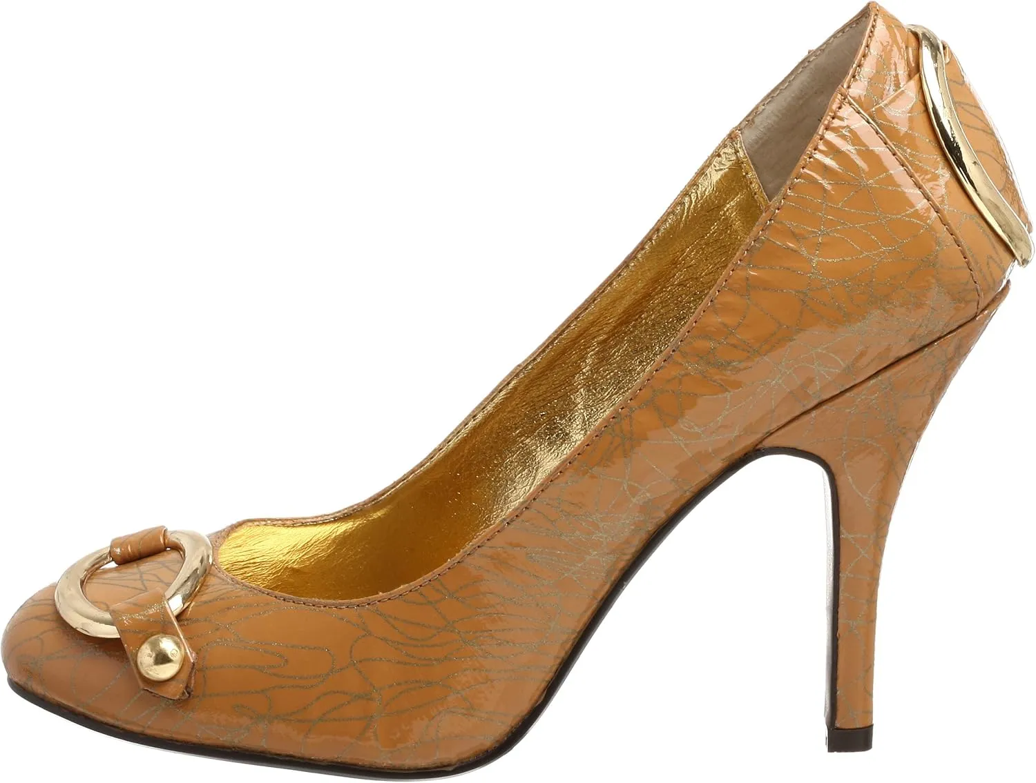 Naughty Monkey Women's Gold Digger Pump