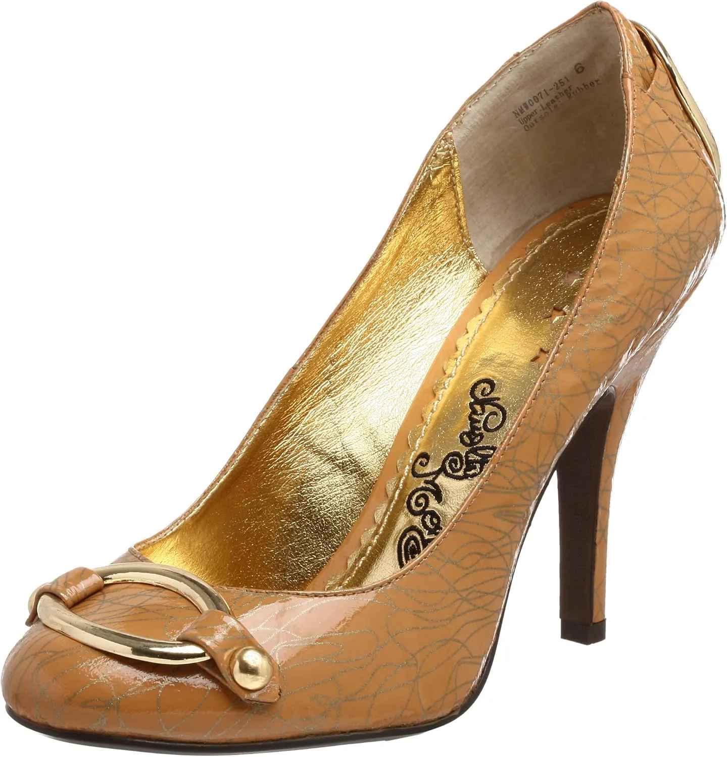 Naughty Monkey Women's Gold Digger Pump