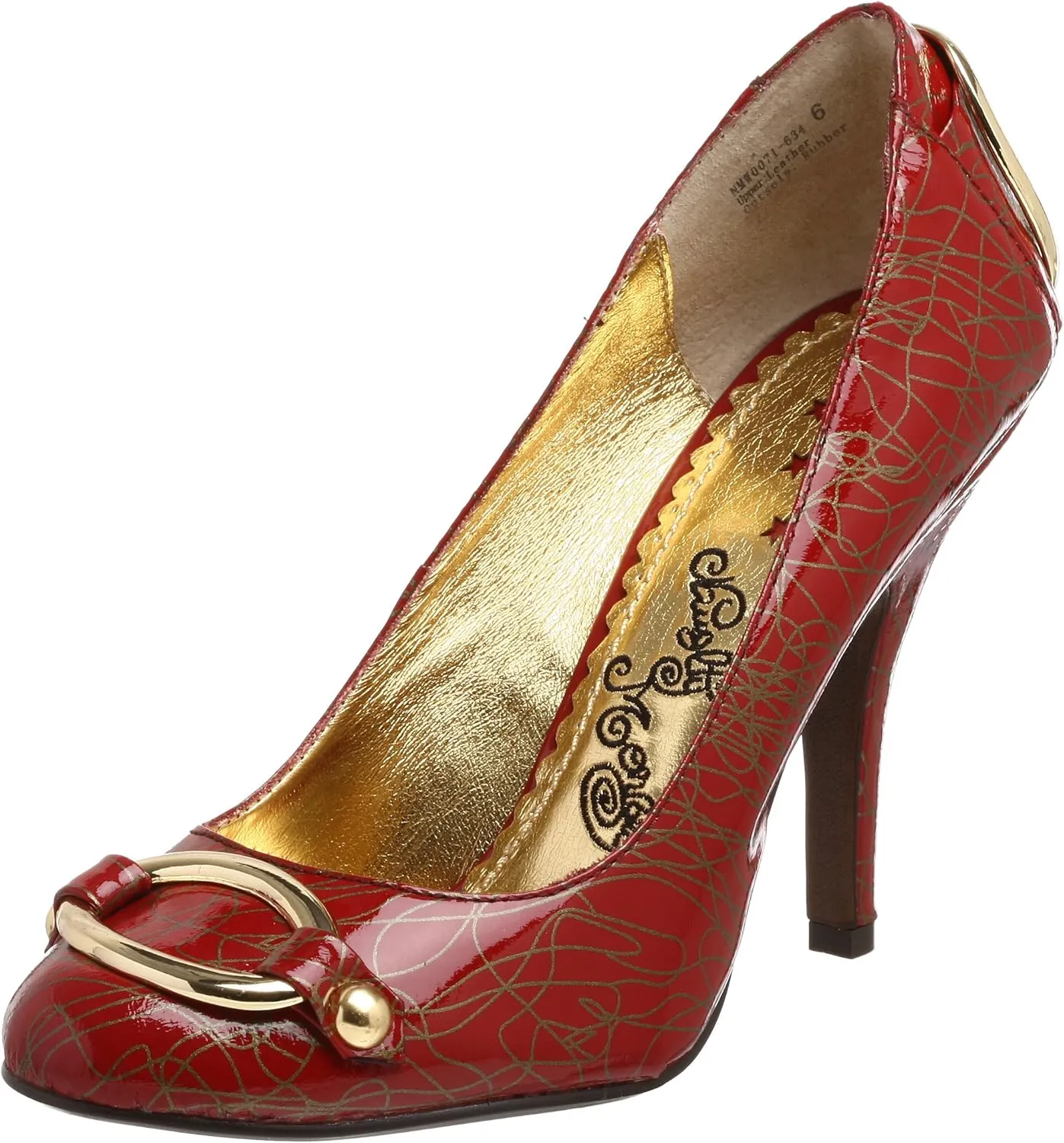 Naughty Monkey Women's Gold Digger Pump