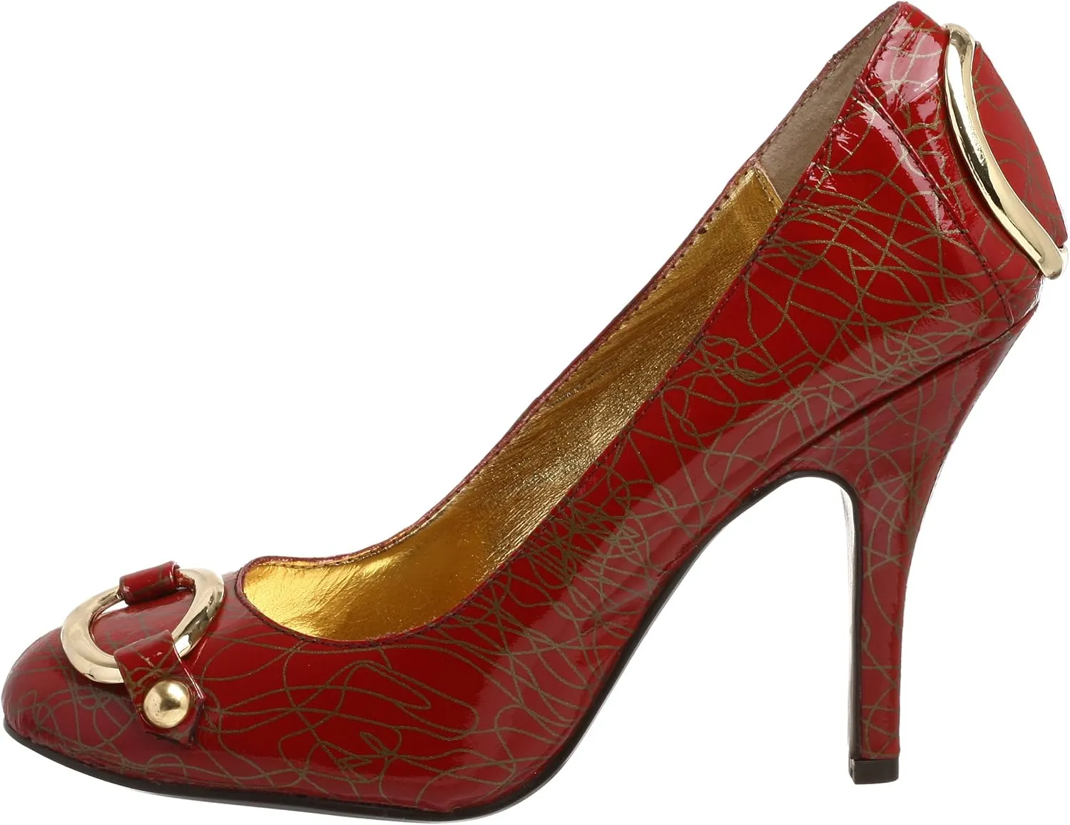 Naughty Monkey Women's Gold Digger Pump