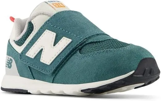 New Balance Unisex-Child 574 V1 70s Racing New-b Hook & Loop Sneaker
