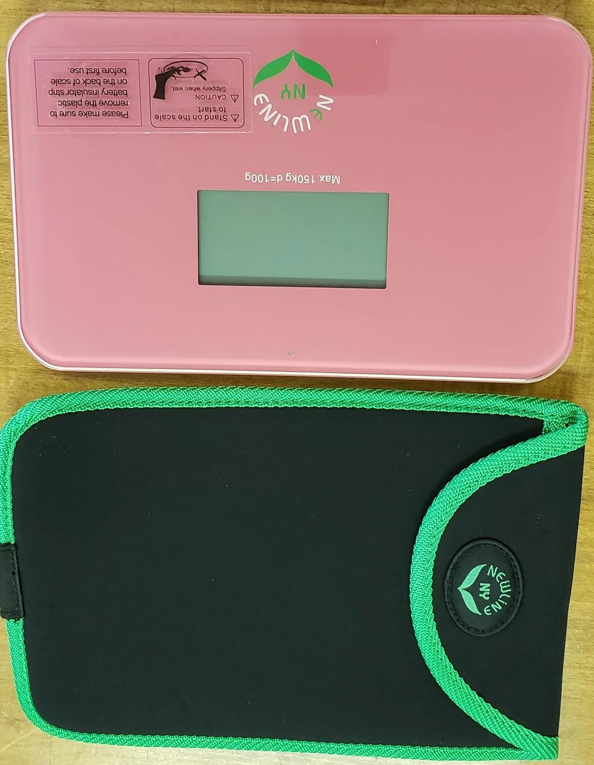 NewlineNY Step-on Super Mini Smallest Travel Bathroom Scale with Protection Sleeve: SBB0638SM-SI(Strawberry Ice) S001MG