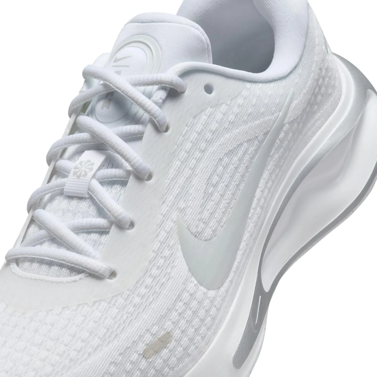 Nike Women's Journey Road Running Shoes Sneaker, White/White-Pure Platinum, 7.5