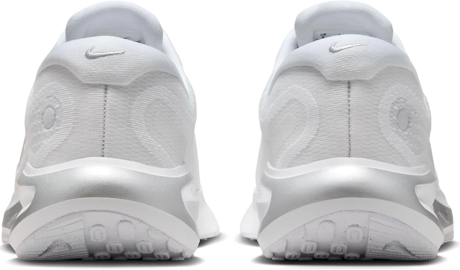 Nike Women's Journey Road Running Shoes Sneaker, White/White-Pure Platinum, 7.5