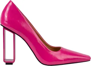 Ninety Union Pandora Geometric Metal Heel Pump