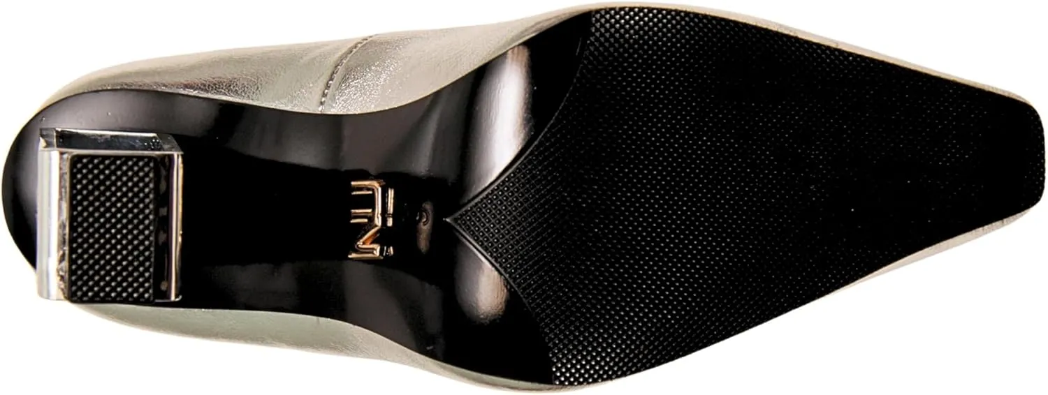 Ninety Union Pandora Geometric Metal Heel Pump