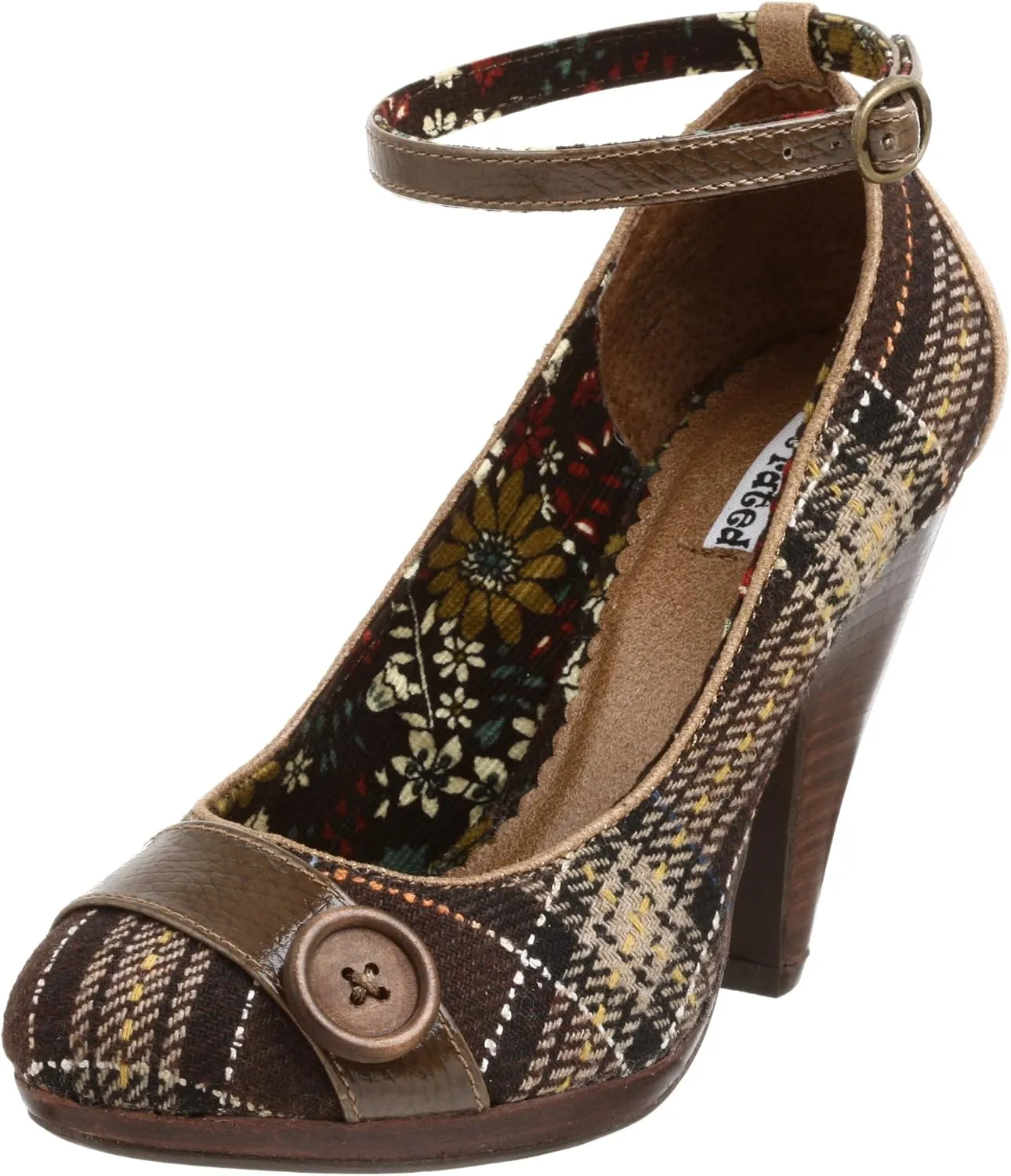 Not Rated Women's Plaid Me Up Pump