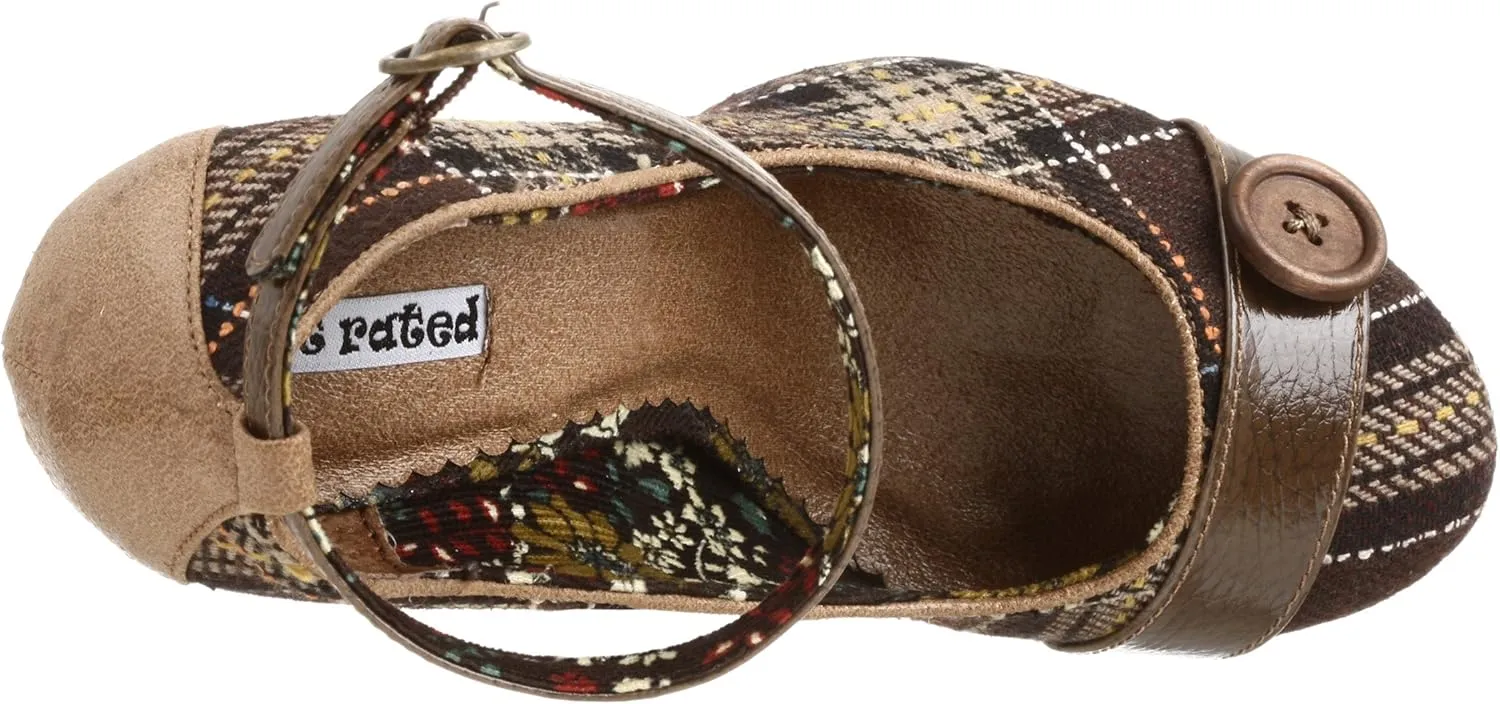 Not Rated Women's Plaid Me Up Pump