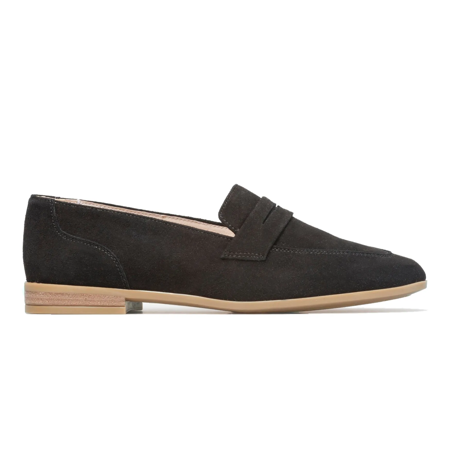 Olivia loafer musta mokka
