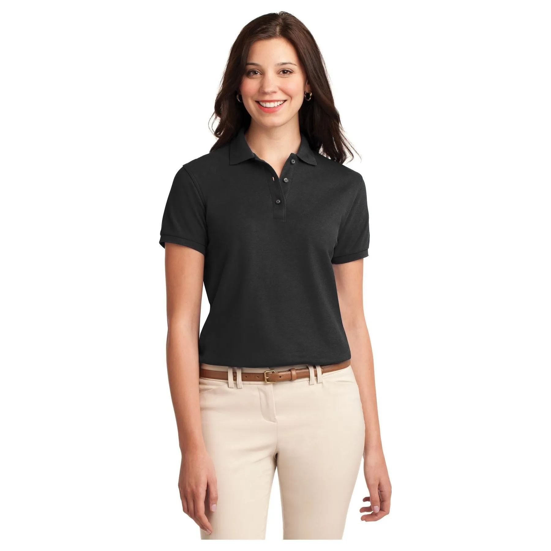 Port Authority ®  Women's Silk Touch™ Polo.  L500 - Banana - Port Authority L500