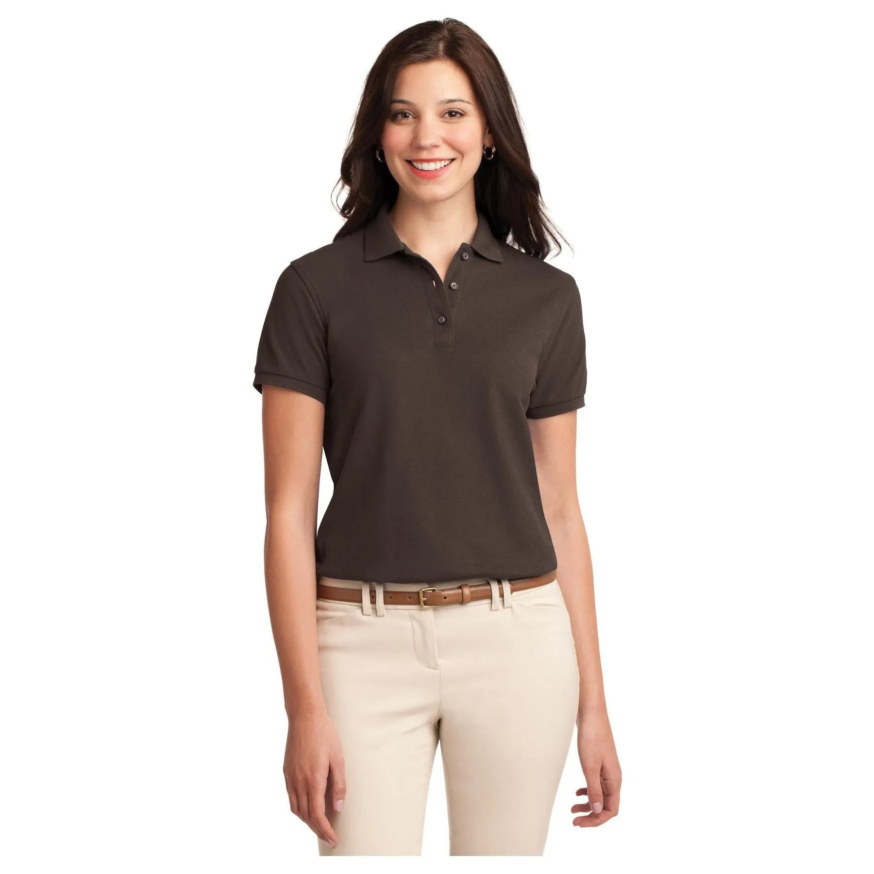 Port Authority ®  Women's Silk Touch™ Polo.  L500 - Banana - Port Authority L500