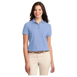 Port Authority ®  Women's Silk Touch™ Polo.  L500 - Light Blue - Port Authority L500