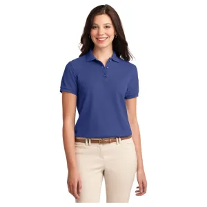 Port Authority ®  Women's Silk Touch™ Polo.  L500 - Mediterranean Blue - Port Authority L500