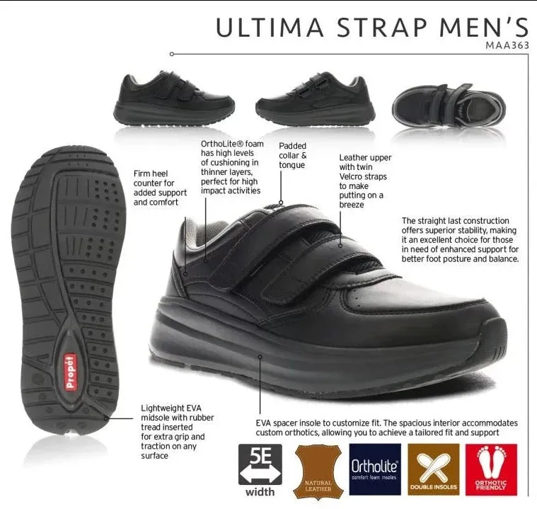 Propet Ultima strap Black