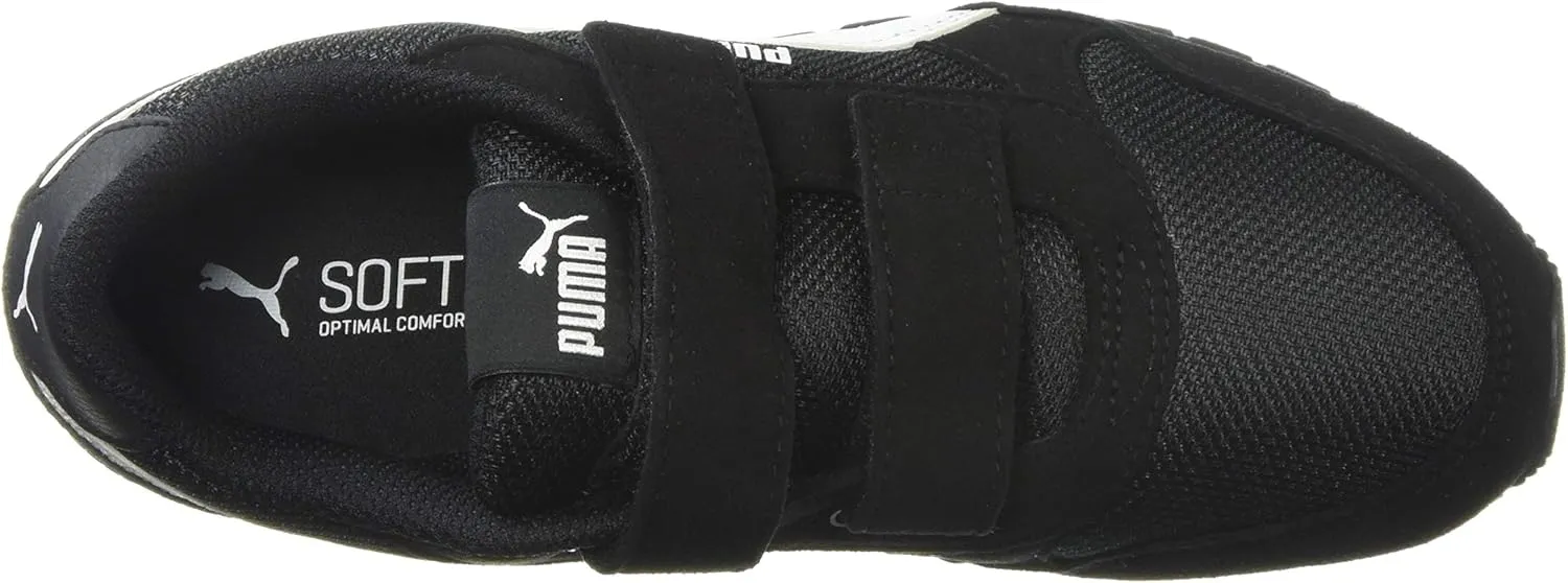 PUMA Unisex-Child St Runner Hook and Loop Sneaker