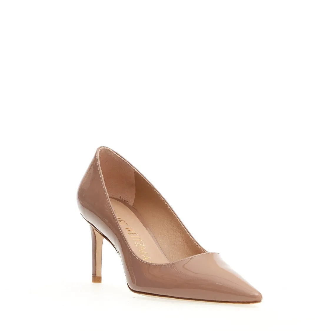Pump Patent Nude Heel 75mm