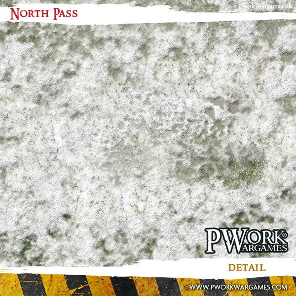 PWork - North Pass - Wargames Terrain Mat - 3X4'