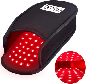 Red Light Therapy Device Slipper with 880nm Infrared Light Therapy Pulse Mode for Foot Feet Toes Instep, New Flat LED Lights Pain Relief Muscle Relax Home Office Use