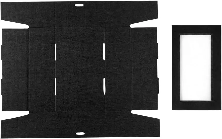 Restaurantware Cater Tek 10.2 x 6.1 x 3.2 Inch Baked Goods Boxes 100 Greaseproof Pastry Boxes - Window Lids Insert Tab Lock Black Paper Catering Boxes Easy Assembly For Charcuterie Or Cupcakes