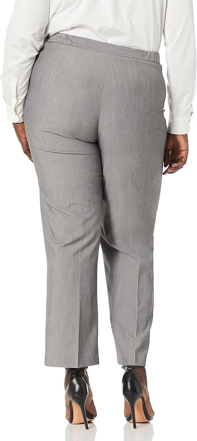 Ruby Rd. Women's Size Plus Flat Front Easy Stretch Pant