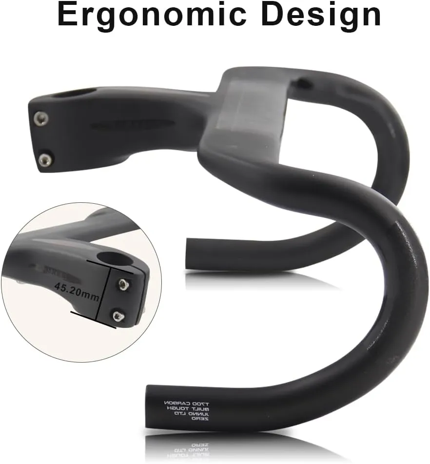 RXL SL carbon integrated handlebars road bike black ud matte road bike handlebars handlebar integrated road bike handle bars 28.6mm road bike handlebar flat bars w/integrated stem 40cm 400mm 400-120