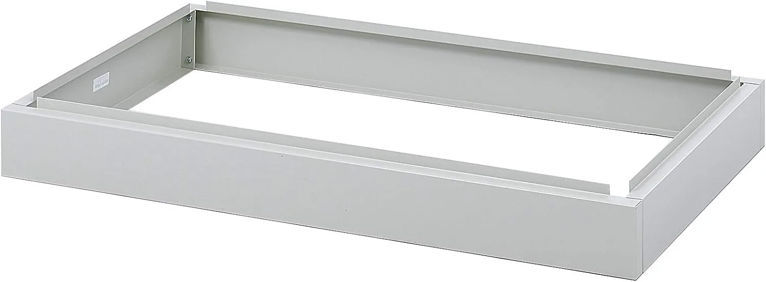 Safco 4971LG Facil Flat File High Base for 4969LG Small File, Sold Separately, Light Gray