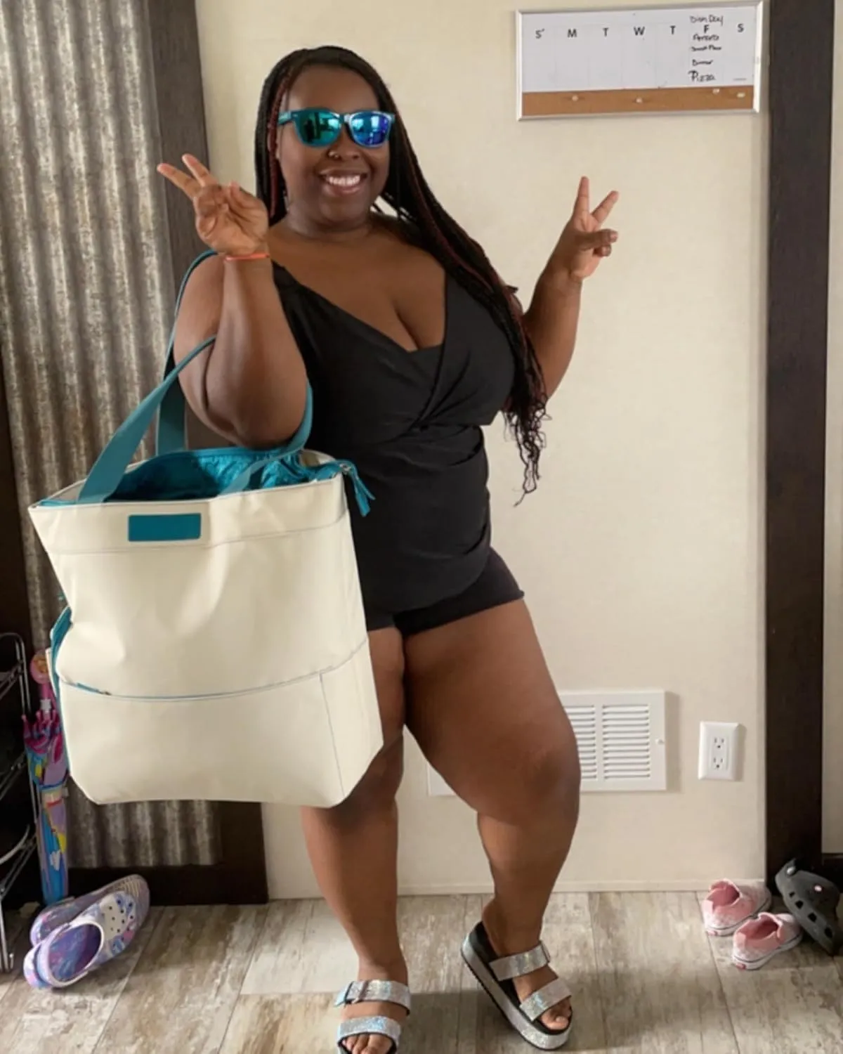 Sarah Wells Hands Free Pumping and Nursing Swim Top