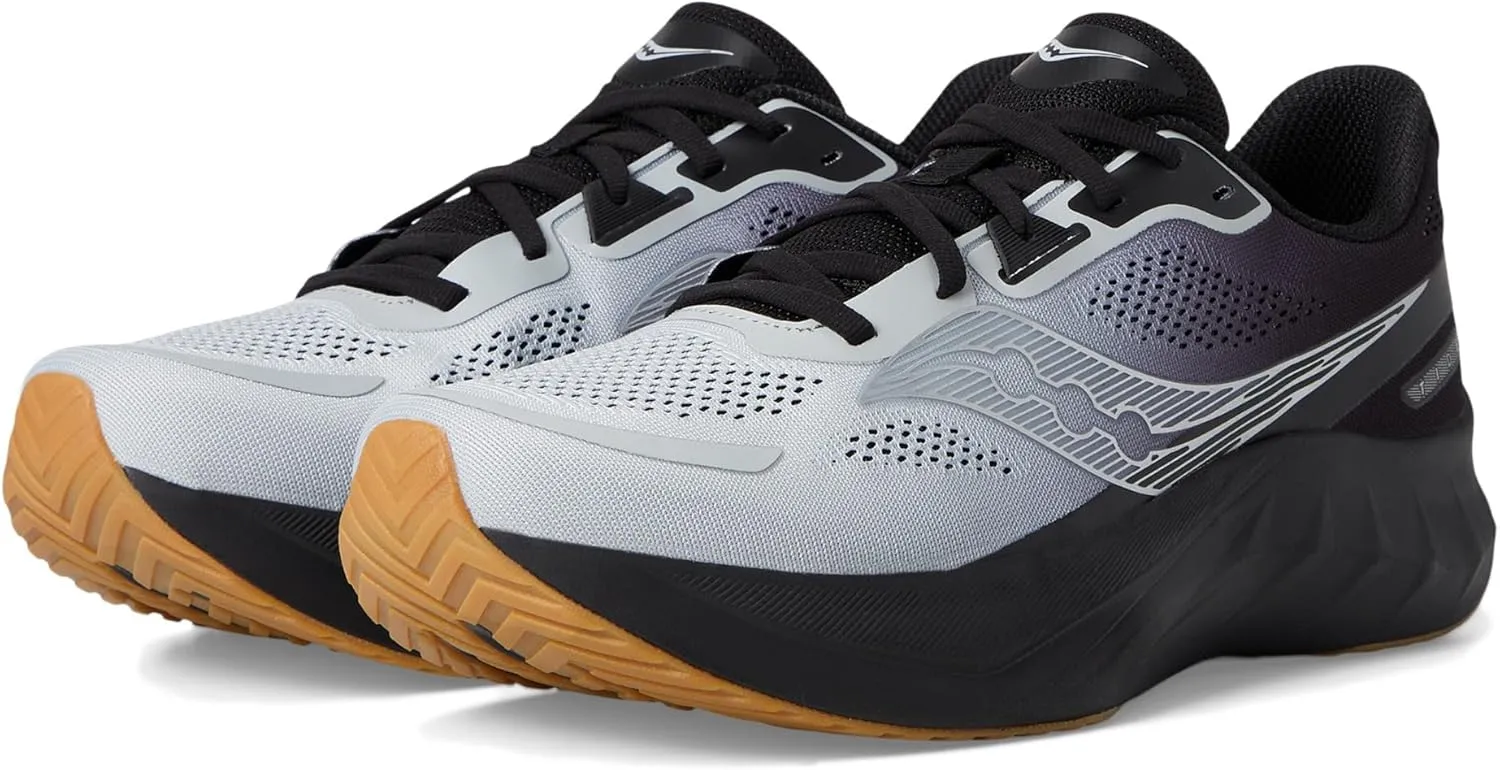 Saucony Men's Tide 2 Sneaker, Cloud/Black, 10