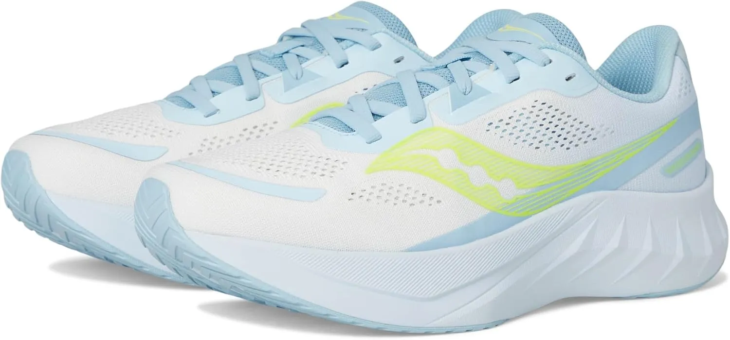 Saucony Women's Tide 2 Sneaker, White/ICE MELT, 8.5
